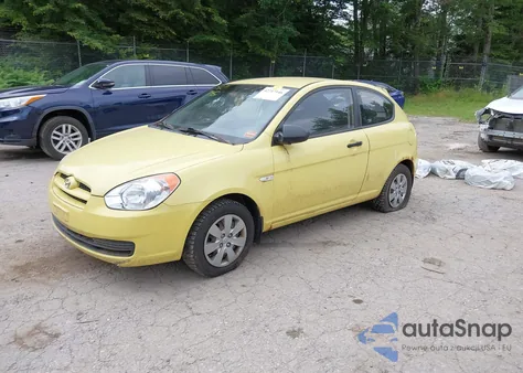 2009 Hyundai Accent Gs z USA, uszkodzony, nr VIN KMHCM36C09U138711